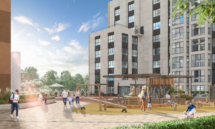 3-к. квартира, 68,9 м², 7/19 эт.