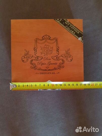 Коробка деревянная из под сигар