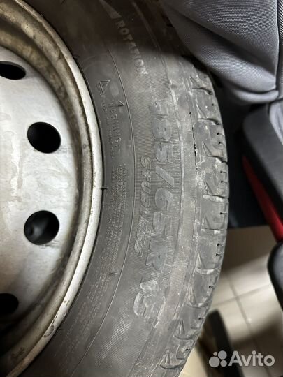 R15 Michelin X-Ice 185/65, PCD 4x100 DIA 60.1