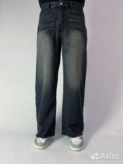 Washed джинсы y2k