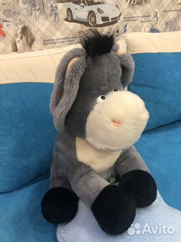 Мягкая игрушка ослик