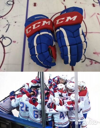 Хоккейные перчатки NHL Pro stock