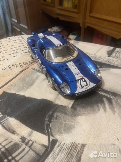 Модель Ferrari 250 le mans Bburago 1:18
