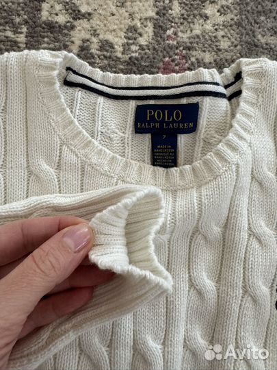 Свитер 7 лет polo ralph