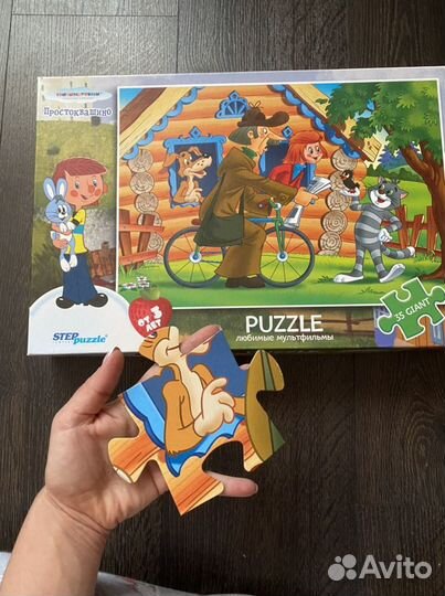 Пазлы ravensburger, castorland, step puzzl