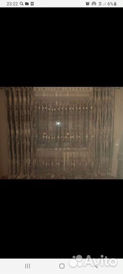 Комплект шторы и тюль