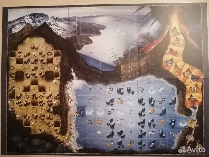 Путешествие к центру земли (настольная игра)