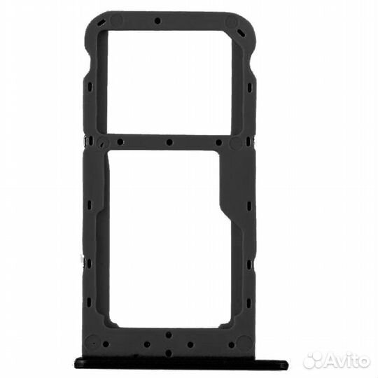 Держатель сим для Huawei Honor 9 Lite (черный)