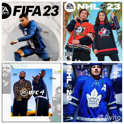 Подписка 12 мес. (FIFA23, Dirt5,UFC4 и др) PS/Xbox