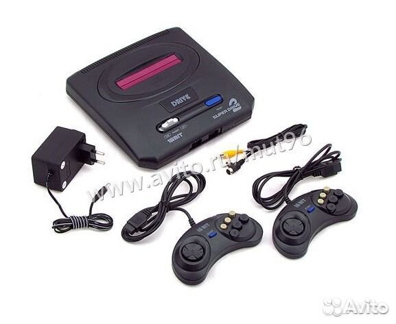 Игровая приставка Sega Super Drive 2 (105-in-1)