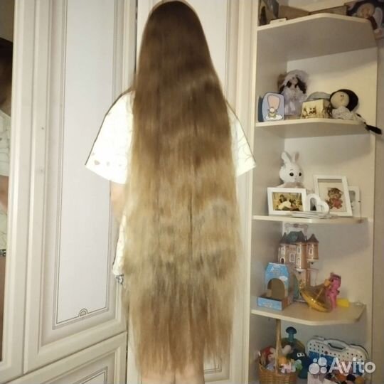 Волосы для наращивания 70 см славянка