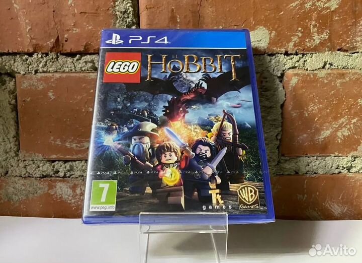 Диск lego Hobbit (PS4) новый