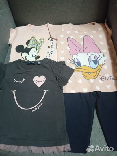 Вещи пакетом для девочки 80 86
