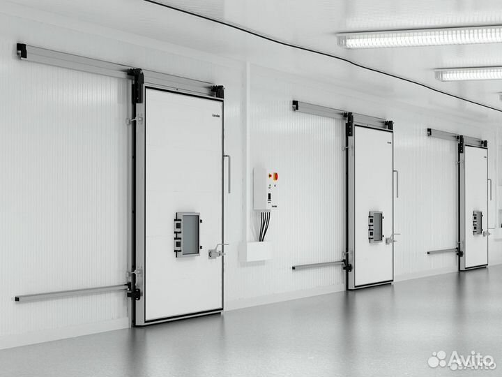 Дверь откатная для камер с регулируемой газовой ср