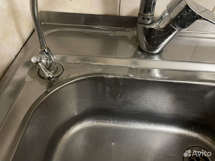 Мойка для кухни из нержавейки бу