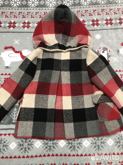 Пальто для девочки 104 см
