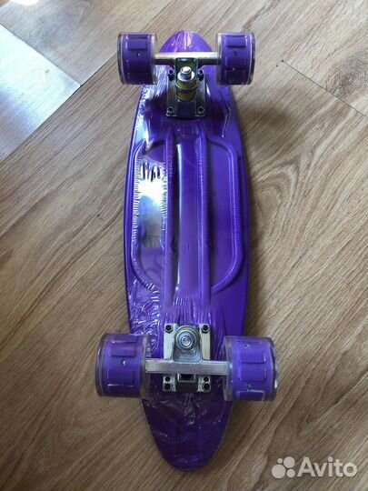 Скейт Пениборд светящийся