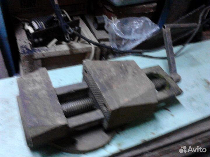 Тиски станочные производства СССР