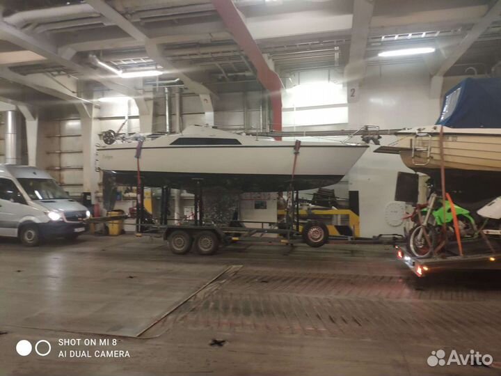 Перевозка катеров и килевых яхт