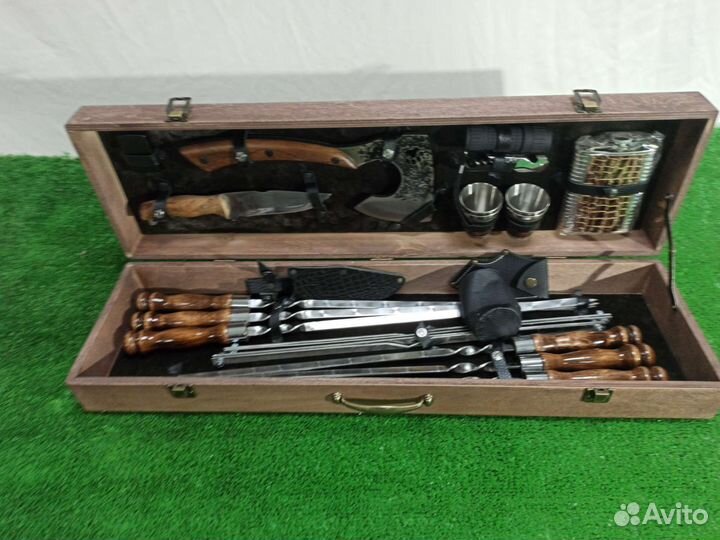 Шашлычный набор в кейсе