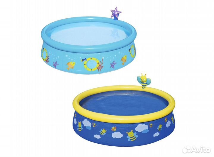 Бассейны надувные и каркасные
