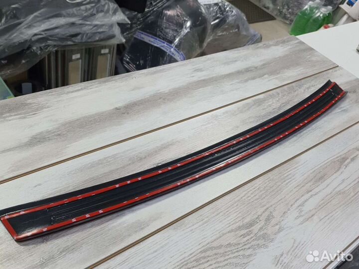 Накладка на задний бампер kia rio 20-22г седан