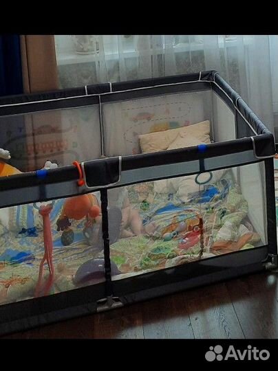 Большой детский манеж 150 х 150