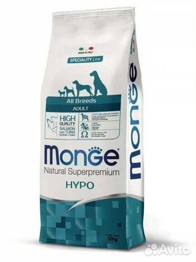 Monge(Монж ) hypo(Гипо ) 12кг