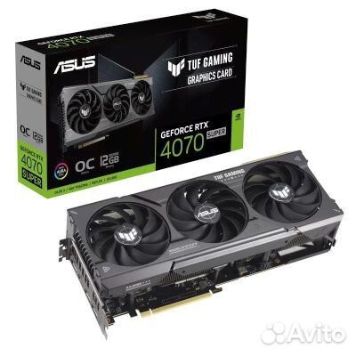 Видеокарта asus TUF-RTX4070S-O12G-gaming/RTX4070S