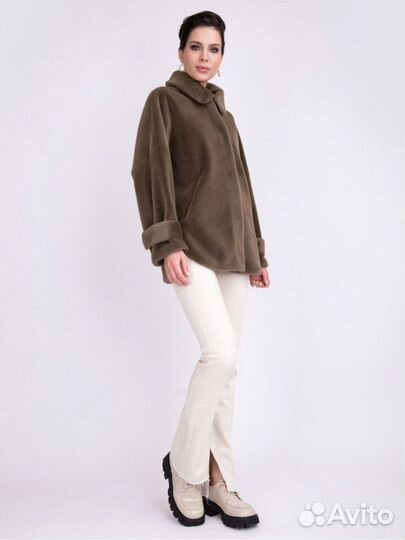 Меховое пальто Electrastyle 50 р новое