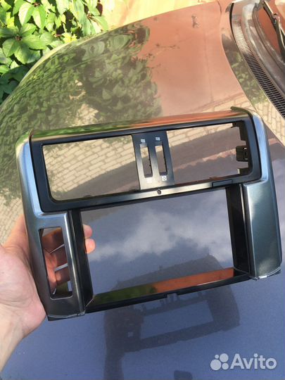 Рамка под 2DIN магнитолу TLC Prado 150