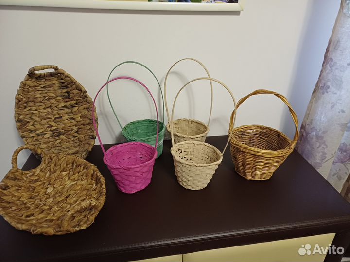 Корзина плетеная