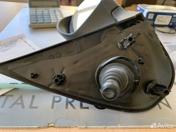 Зеркало заднего вида правое Pegeout 206(1998-2003)