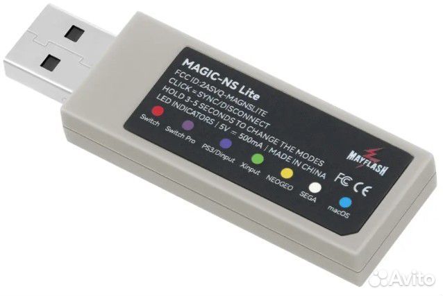 Mayflash Magic-NS Lite конвертер гейпада PS3 NS