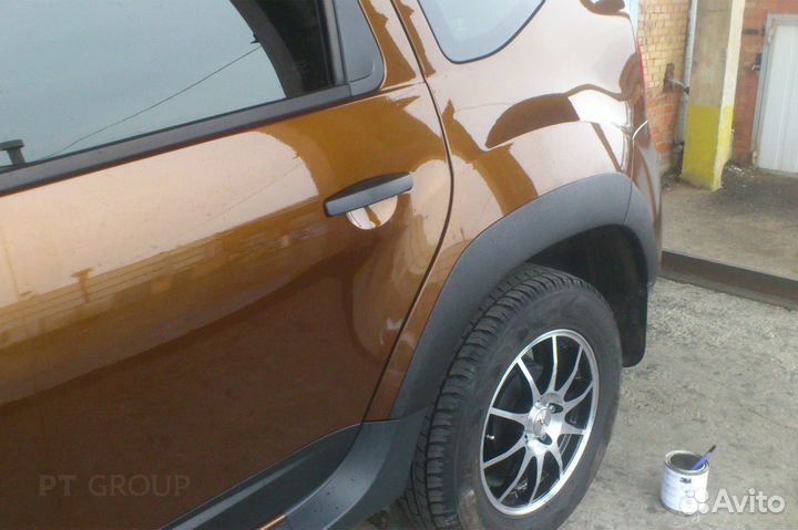 Накладки на крылья renault Duster 2016-20