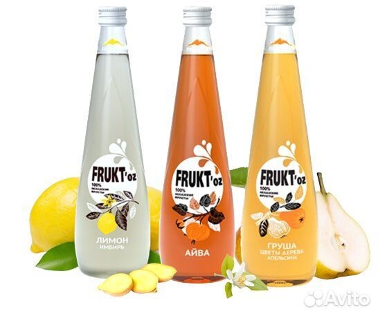 Лимонад «Айва» Frukt’oz 0,5 л (Абхазия) Фруктоз