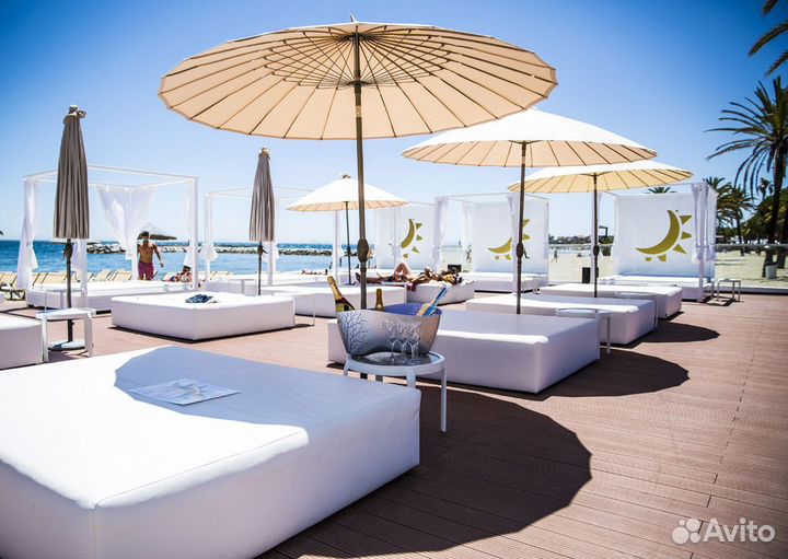 Большой пляжный зонт от производителя