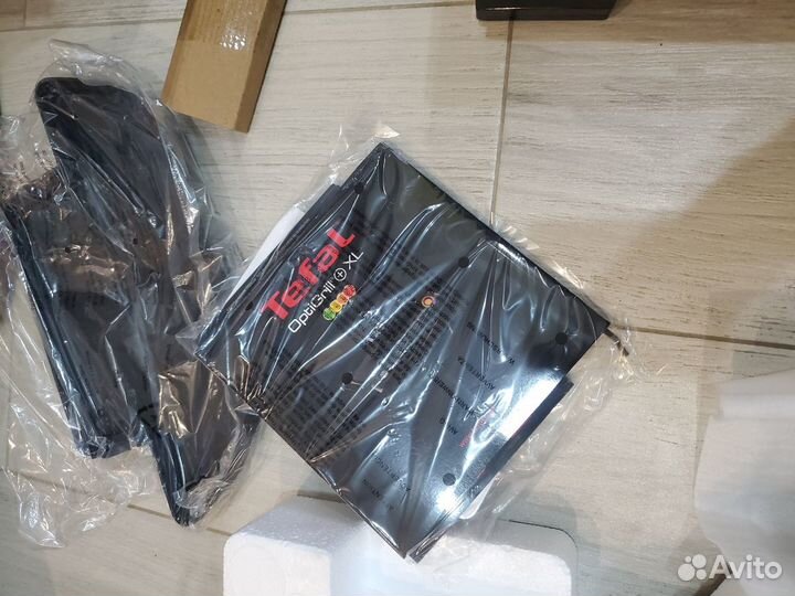 Гриль Tefal OptiGrill+ XL GC722, чёрный