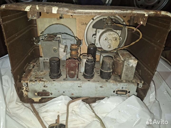 Ламповый радиоприемник Дунай