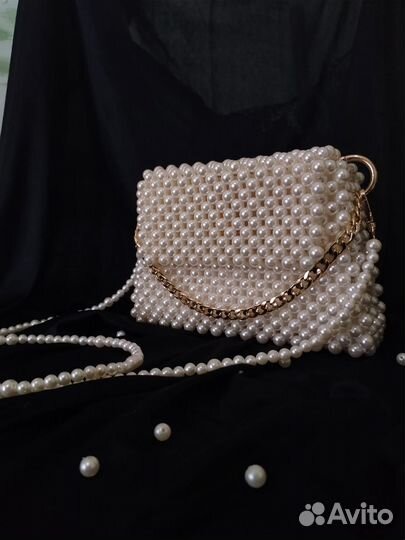 Сумка из жемчуга