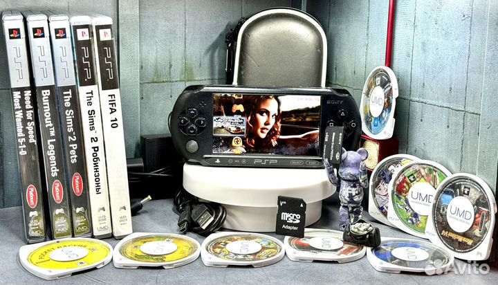 Sony PSP E1008 street прошита супер комплект