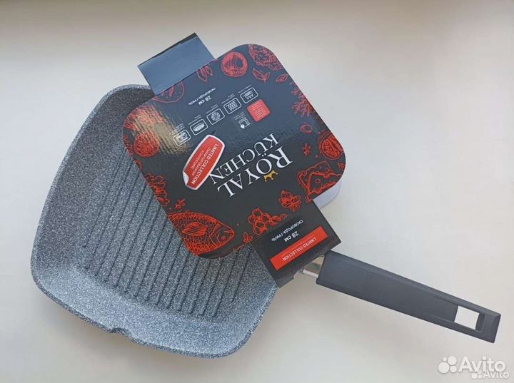 Сковорода гриль royal kuchen