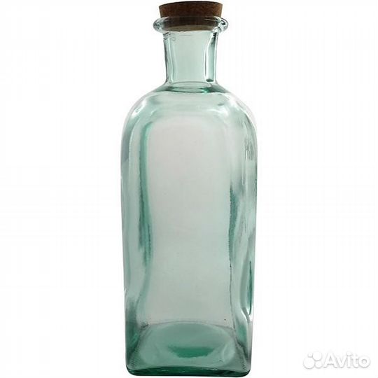 Бутылка с пробкой; стекло; 2000мл