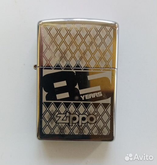 Зажигалка zippo юбилейная 85 лет