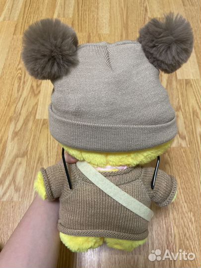 Мягкая игрушка уточка lalafanfan