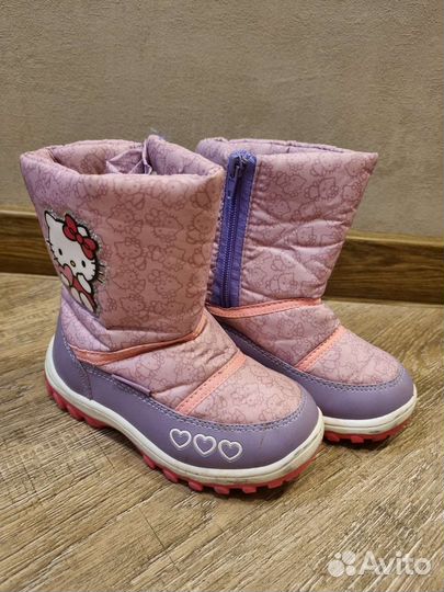 Дутики сапоги для девочки