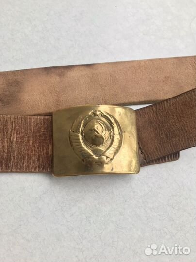 Ремень кожаный СССР