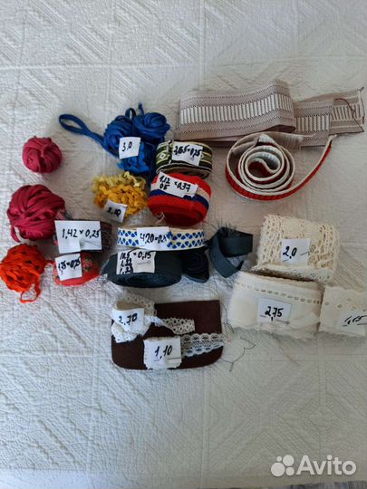 Тесьма и кружево для рукоделия