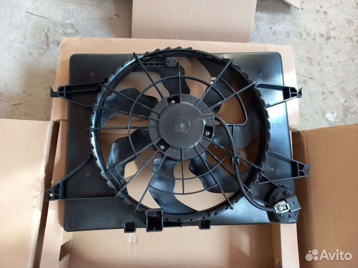 Hyundai sonata 6 7 диффузор вентилятора охлаждения