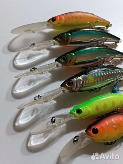 Воблер Tribito Deep Shaiker 75, 85